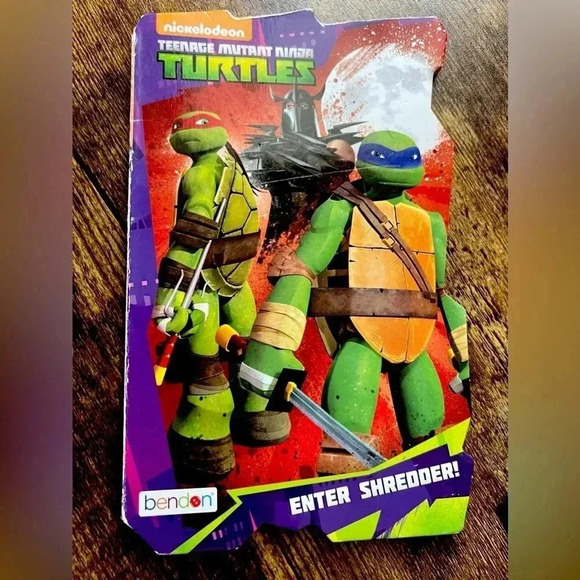 Nickelodeon Other - Nickelodeon | Teenage Mutant Ninja Turtles, Enter Shredder book